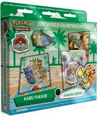 Pokemon 2017 World Championships Deck - Kabu Fukase (Samurai Sniper)